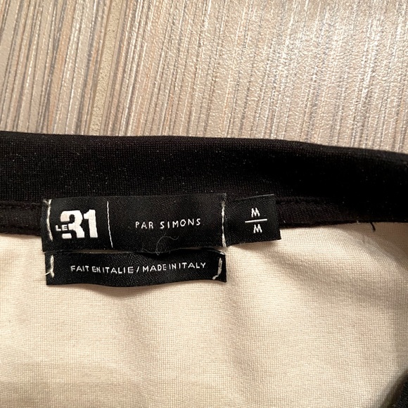 Block sweater by Le 31 Simons. Size M - Picture 3 of 3